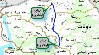 Lancement des travaux d’élargissement et de renforcement de la Route Provinciale 5313 reliant Ghafsai à la commune rurale Ratba