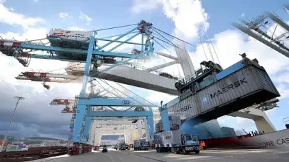 Tanger-Med, le plus grand port à conteneurs en Afrique, fonctionne à plein régime