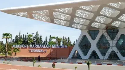 Le trafic aérien entre les aéroports européens et l'aéroport Marrakech Ménara enregistre une hausse de 3 pc en juillet (ONDA)