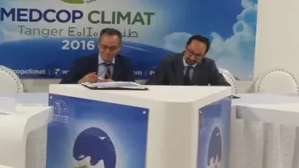 Signature d’une convention de financement partiel de l’acquisition et installation des panneaux photovoltaïques dans la plateforme de Zenata