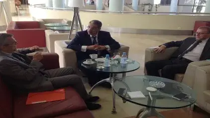 Mr Aziz Rabbah s’entretient à Tanger avec le secrétaire Général du FIT