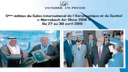 Dossier de presse relatif à la 5ème édition du Salon Intenational de l'Aéronautique et du Spatial