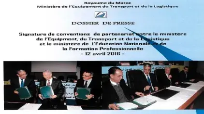 Publication d'un dossier de presse concernant la signature de Conventions de partenariat avec le Ministère de l'Education Nationale