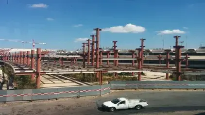 Visite du chantier du Terminal 1 de l’aéroport Mohamed V