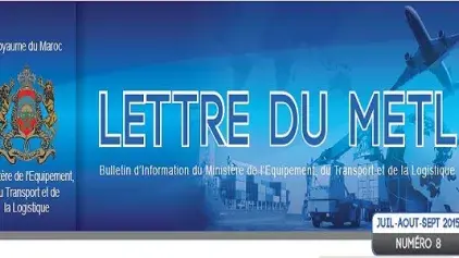 Lettre du Ministère de l'Equipement, du Transport et de la Logistique