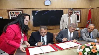 Signature de convention de partenariat entre l’Office National des Chemins de Fer  et l’Office National des Aéroports