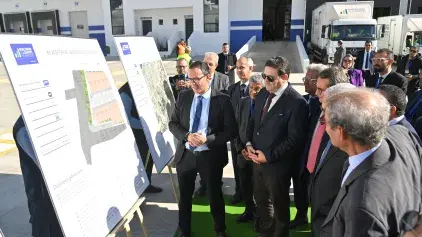 النقل واللوجيستيك: شركة المباني والخدمات اللوجيستيكية BLS تدشن مركزها​ اللوجيستيكي بتيط مليل