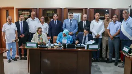 ​اتفاقية شراكة بين وزارة النقل واللوجيستيك وشركة "بورتنيت" لرقمنة وثيقة "بيان الشحن