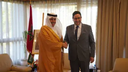 وزير النقل واللوجيستيك يستقبل وزير النقل والخدمات  اللوجيستية السعودي