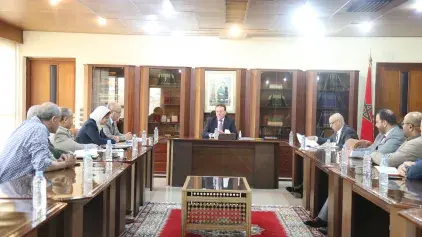 ​لجنة القيادة بالوزارة تعقد اجتماعا مع الجامعة الوطنية لنقل المستخدمين المنضوية تحت لواء الاتحاد العام لمقاولات المغرب