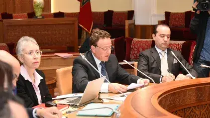 اجتماع لجنة المالية والتنمية الاقتصادية لدراسة التدبير المالي  للمكتب الوطني للمطارات